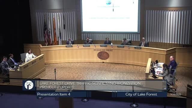 Lake Forest says traffic signal synchronization cut travel time, cost commuters $2.6 million per year in savings