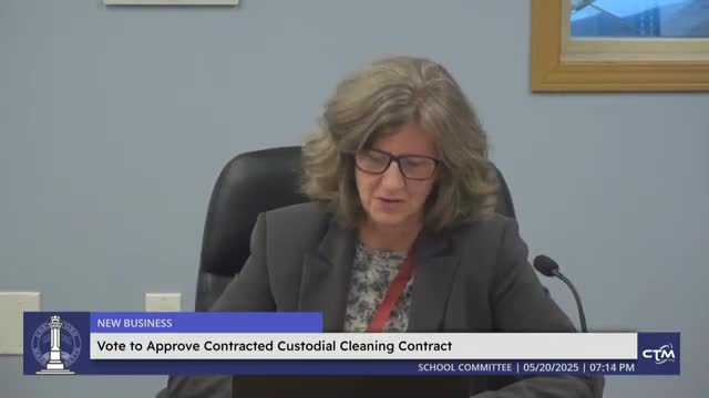 Chelmsford schools approve $987K custodial contract and $400K one-time budget projects