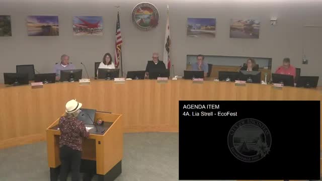 EcoFest organizers ask Encinitas Parks and Rec to promote June 1 event, seek volunteers