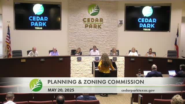 Commission approves subdivision variance and short-form final plat for Carter's Place on Anderson Mill Road