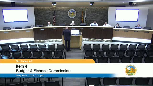 Budget and Finance Commission backs PSPRS pension‑funding policy