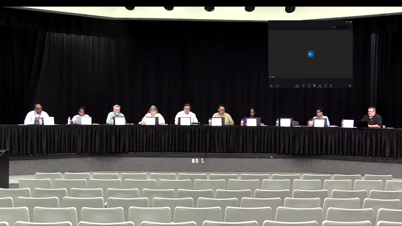 Board selects Keith Thompson for seat 7 after 4-3 vote; teacher rep Jamie Winfrey approved