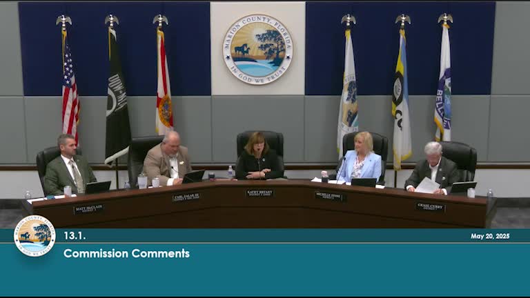 Marion County tackles PUD zoning changes in Board of County Commissioners meeting