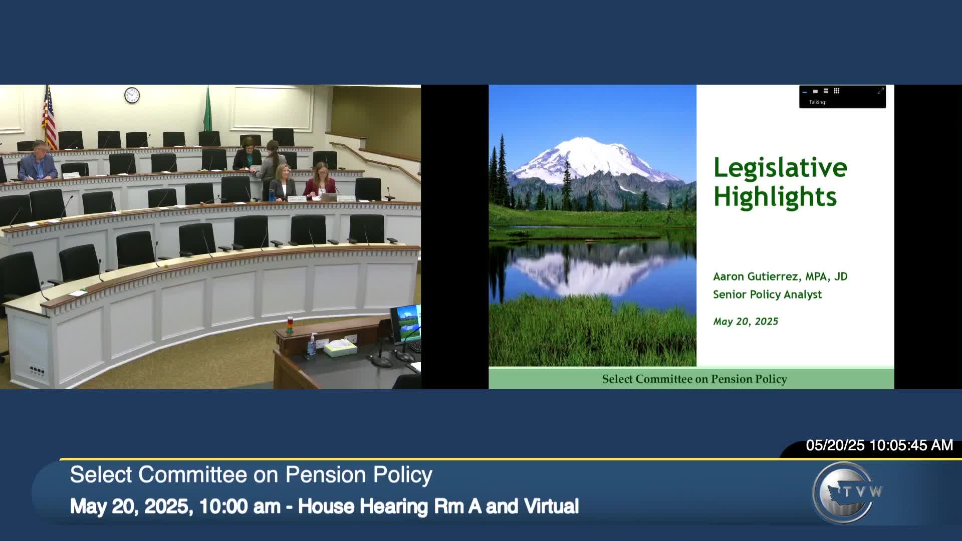 Select Committee on Pension Policy reviews 2025 pension legislation, schedules deeper study of complex funding changes