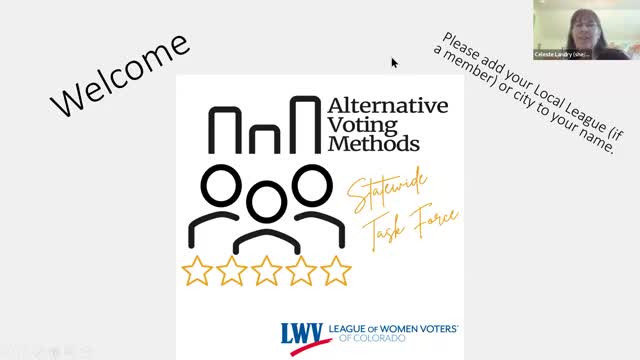 League of Women Voters of Colorado discusses Denver election proposal and legislative updates