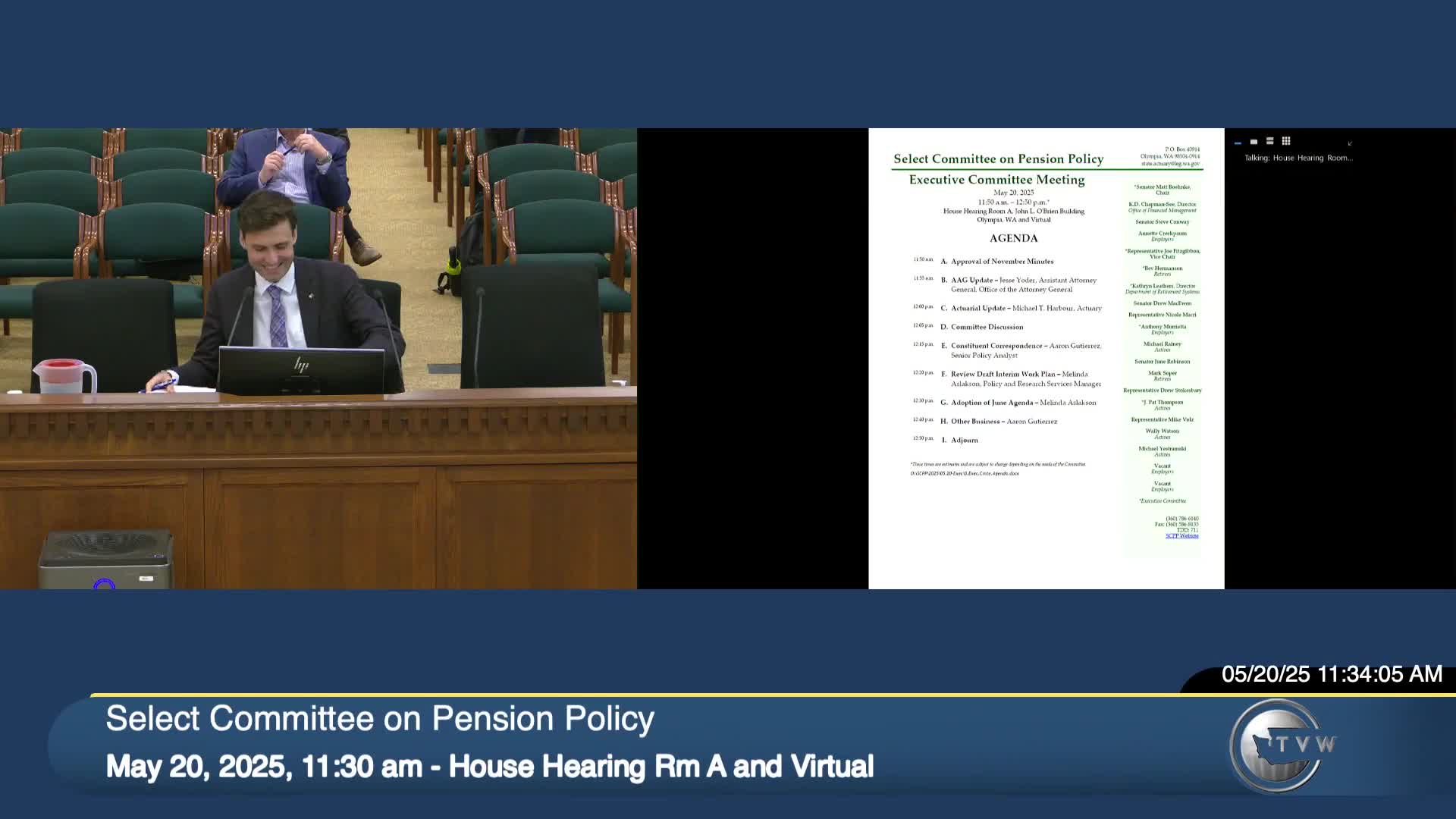 AAG updates committee: Fowler remanded; Jolin briefing to conclude next week