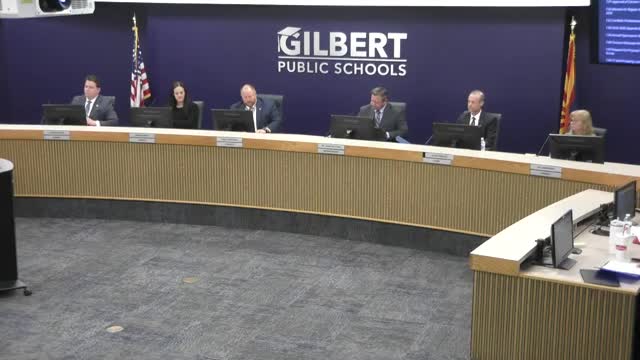 Gilbert Public Schools reports $6M financial update led by Doctor McCord and Bonnie Betts