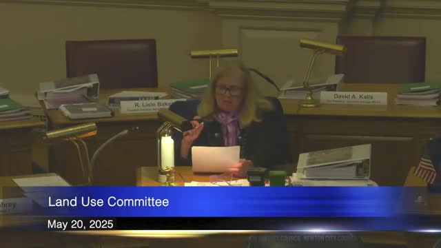 Newton City Council reviews tree preservation amid housing development plans