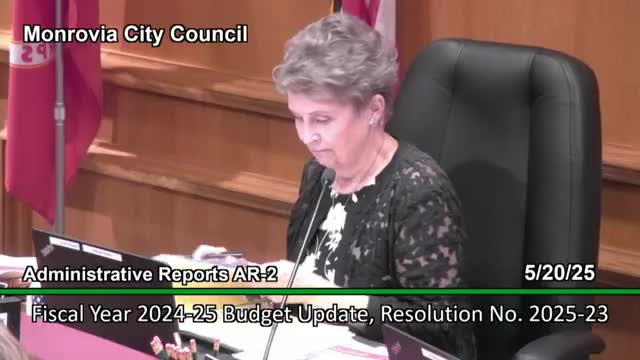 Council adopts fiscal-year Q3 budget adjustments; staff forecasts modest surplus