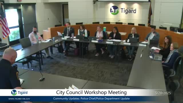 Tigard police report overall crime down year‑over‑year but domestic violence rises; officers increasing proactive traffic stops