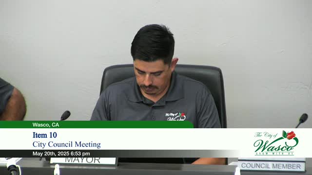 Wasco police report steady call volume and emphasize DUI enforcement; one officer credited with 42 DUI arrests