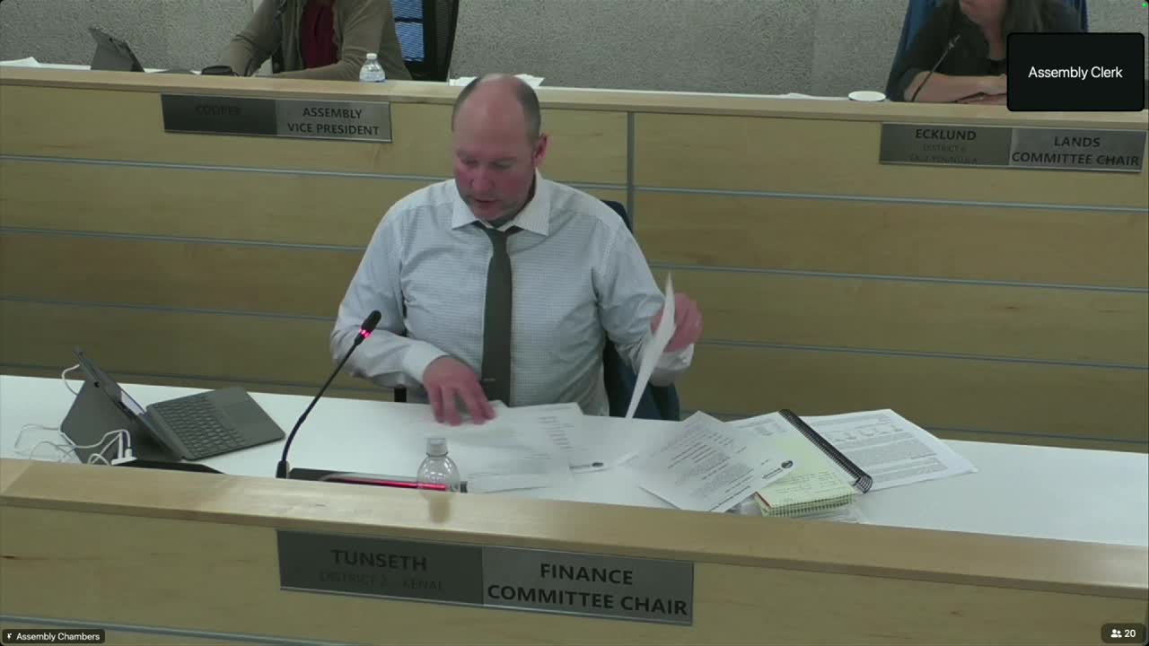 Assembly approves consent agenda additions; enacts ordinance mirroring state law on use of public funds for ballot propositions