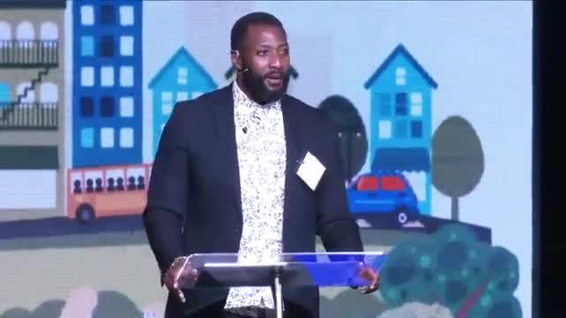 Speaker shares personal journey in building communities of hope