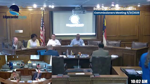 Wendy Rizzolo appeals Tarboro property tax valuation during County Commissioners meeting