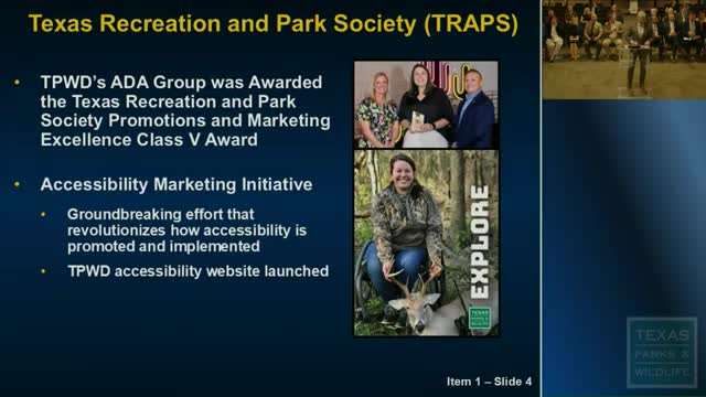 Texas Parks and Wildlife launches innovative accessibility website initiative