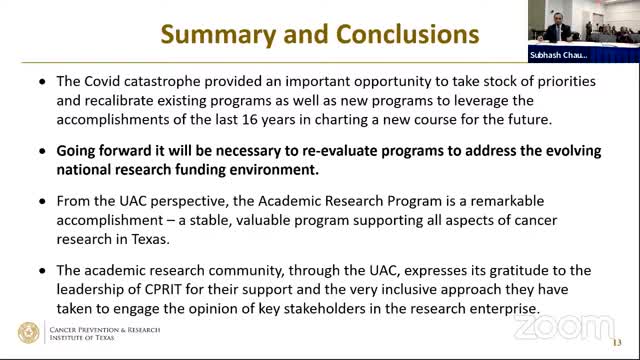 CIPRI gains national recognition for funding and impactful work at AACR meeting