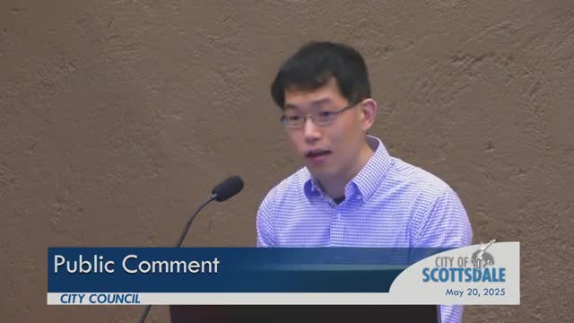 Michael Fernandez petitions Scottsdale Council to halt historic district parking garage plans