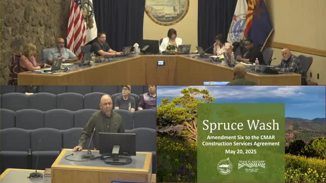 Flagstaff City Council approves $5.4M construction amendment for community projects