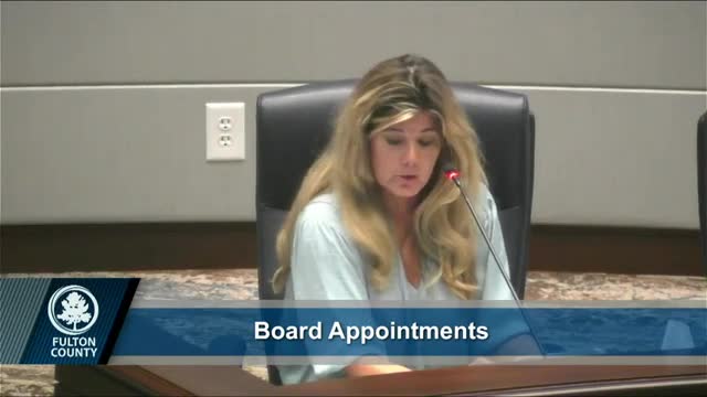 Fulton County commissioners unanimously approve Julie Adams' election board reappointment despite controversy