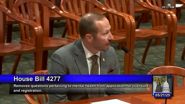 Michigan House Bill 4277 aims to protect physician mental health confidentiality