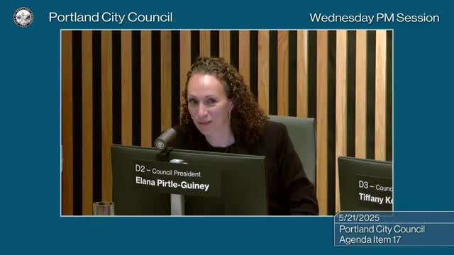 Goose Hollow Resident Advocates for Balanced Budget in Portland Council Meeting