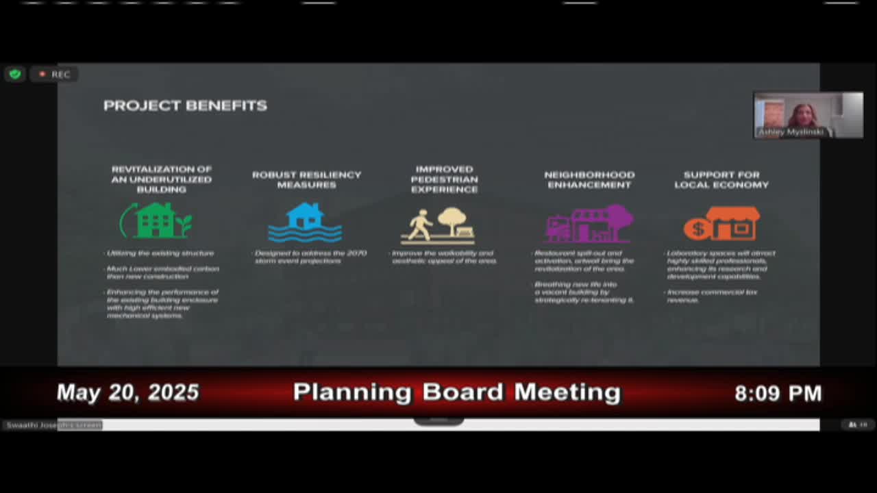 Community Supports Biomed Realty's redevelopment of 350 Mass Ave in Cambridge
