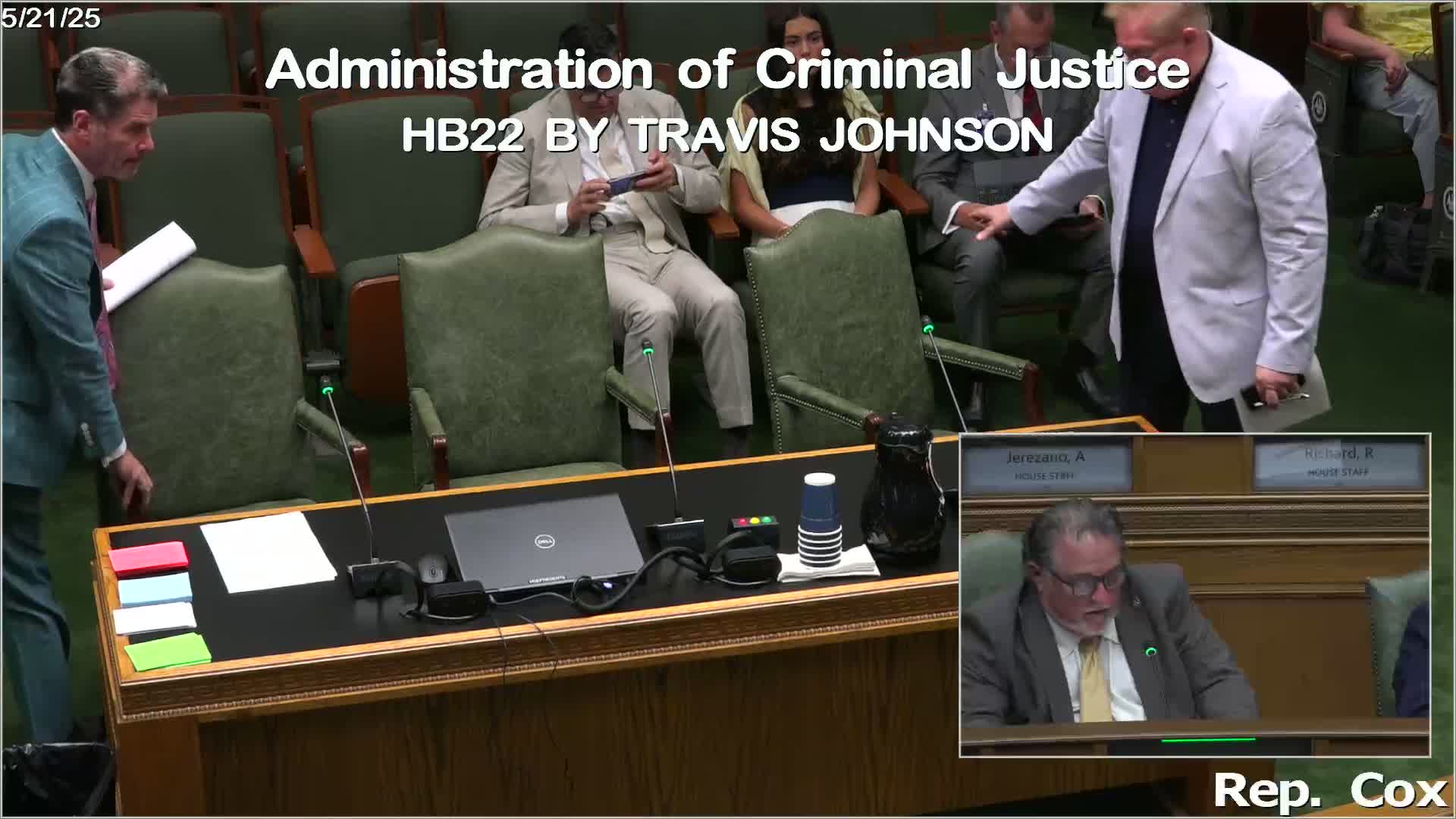 Rep Johnson advocates for rural communities in video poker legislation discussion