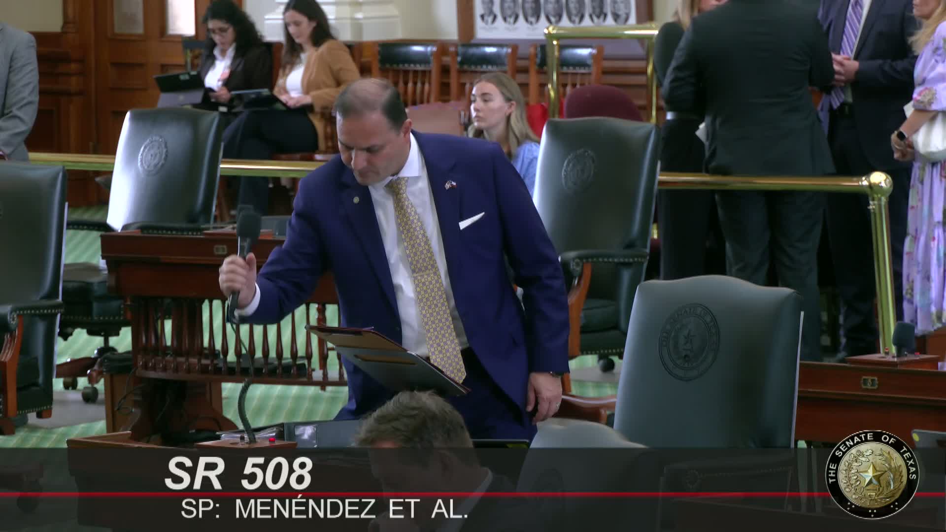 Senate honors Luna Scholars as resolution 508 passes in Texas legislature