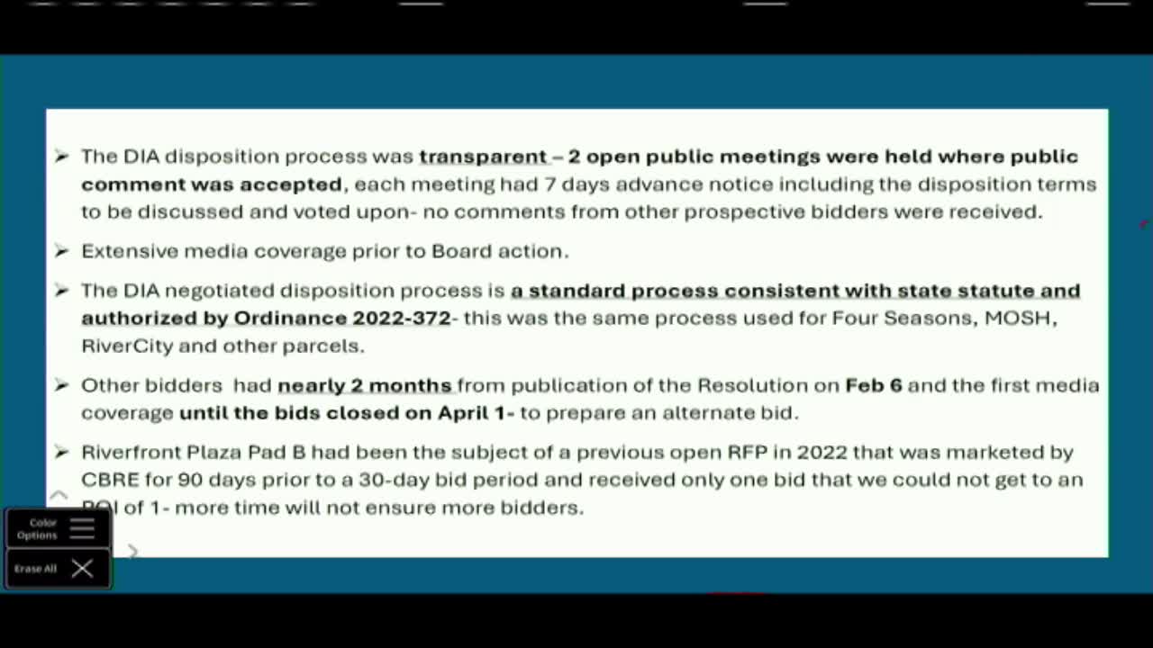 City plans acquisition of 801 West Bay amid Riverfront Plaza development updates