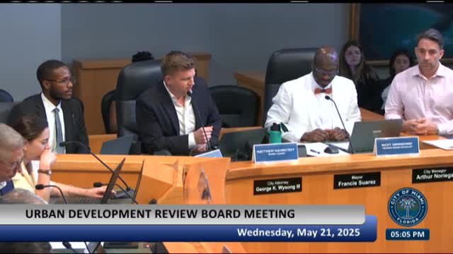 UDRB approves Biscayne Residences project with 86 units and 224 parking spaces