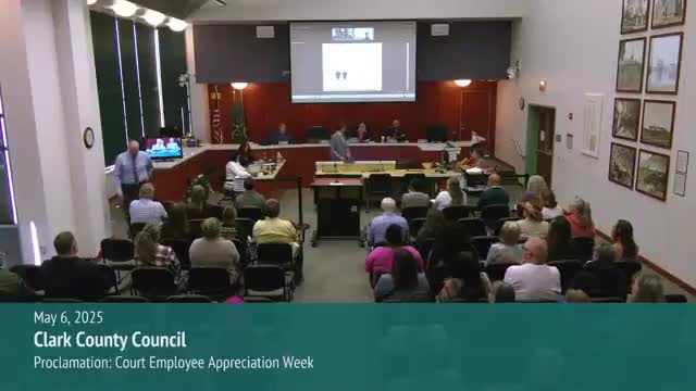 Clark County recognizes May 2025 as Therapeutic Court Month to support recovery programs