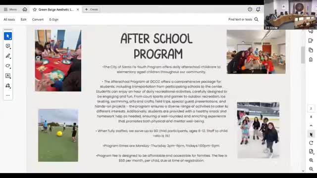City of Santa Fe launches comprehensive youth programs for recreation and education