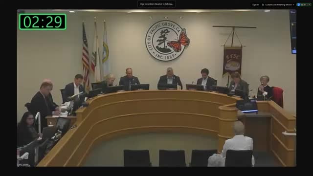 Pacific Grove residents criticize city council's proposed pay hike amid economic concerns