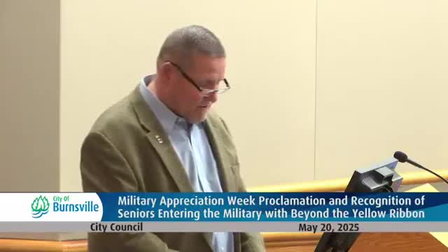 Burnsville honors military graduates with tribute ceremony and gifts