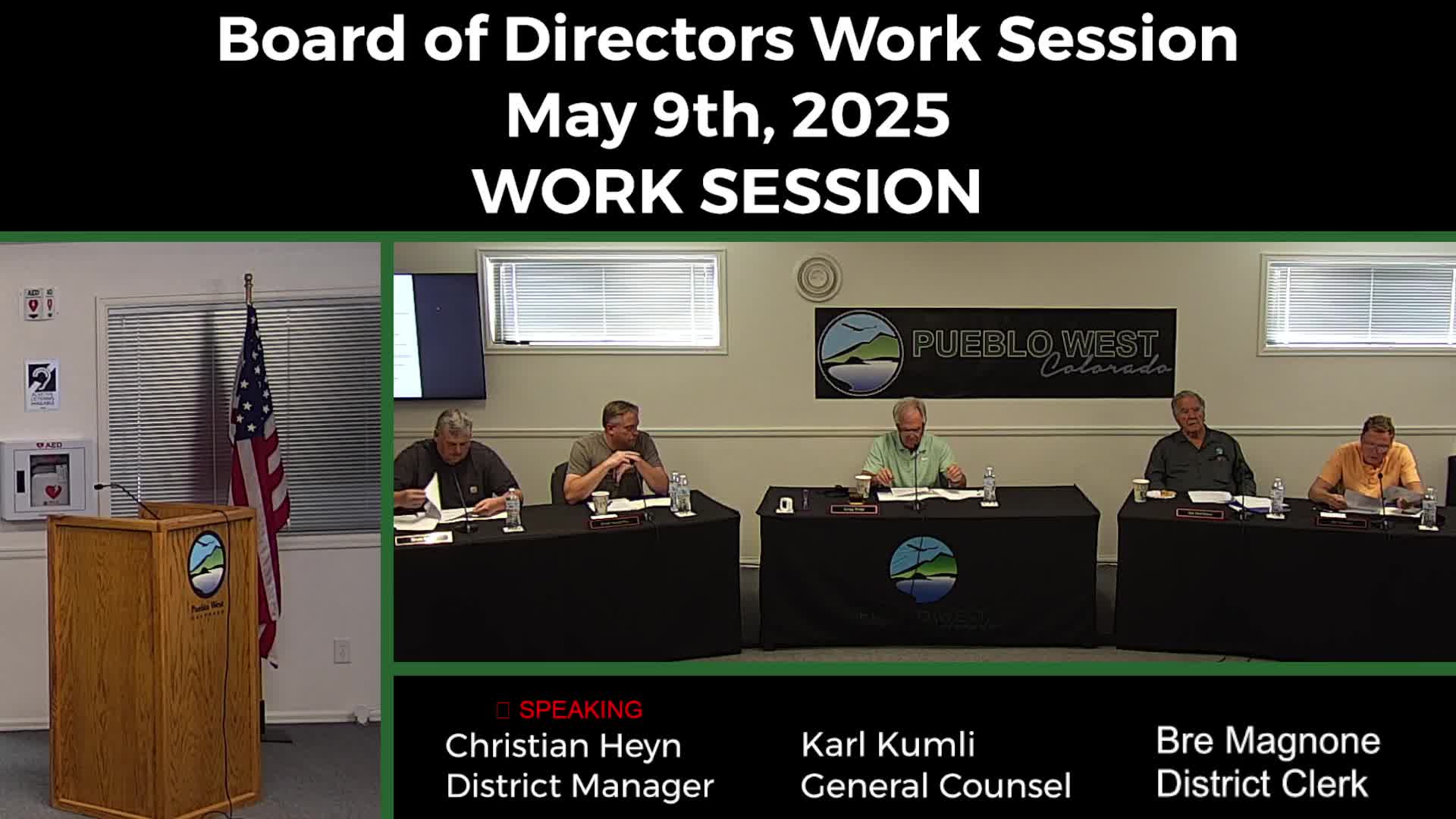 Pueblo West board discusses solar-lease terms for old airport parcel, requests contract clarifications