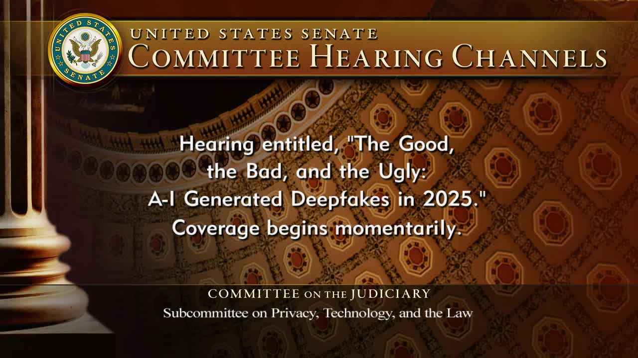 Senate hearing spotlights harms of AI deepfakes and advances No Fakes Act