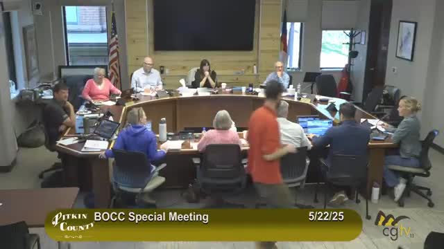 Pick n County Commissioners review Aspen Airport modernization project plans