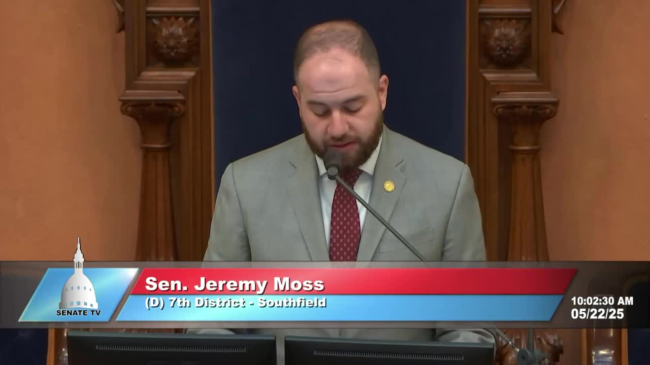 Michigan Senate honors Gold Star families during Memorial Day ceremony