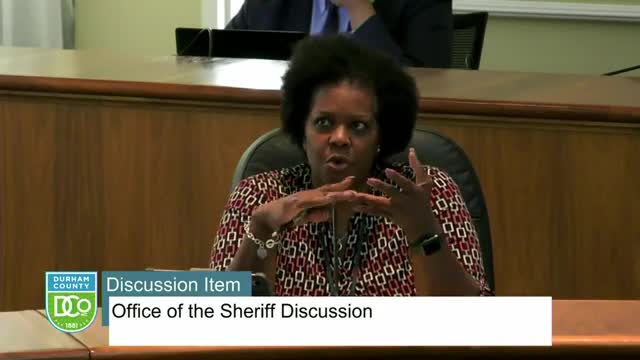 Durham County Sheriff outlines vehicle replacement strategy and eco-friendly fleet upgrades