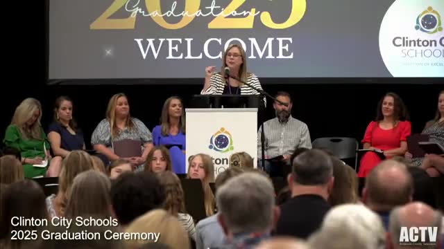 Clinton Elementary School celebrates sixth grade graduation with awards and heartfelt messages