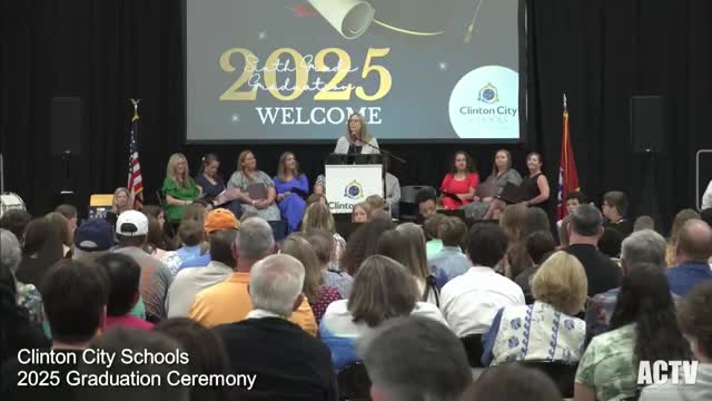 Clinton City Schools celebrates sixth graders at graduation ceremony with community support