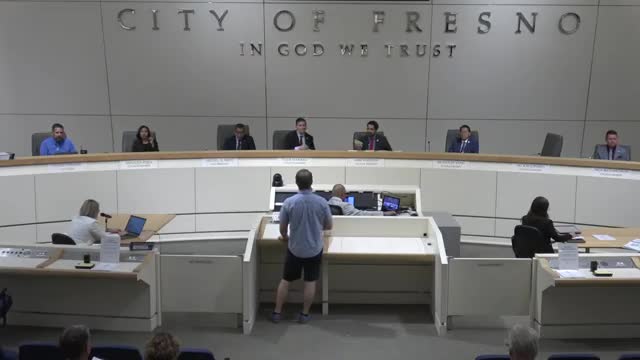 Fresno resident advocates for office to residential conversion at city meeting