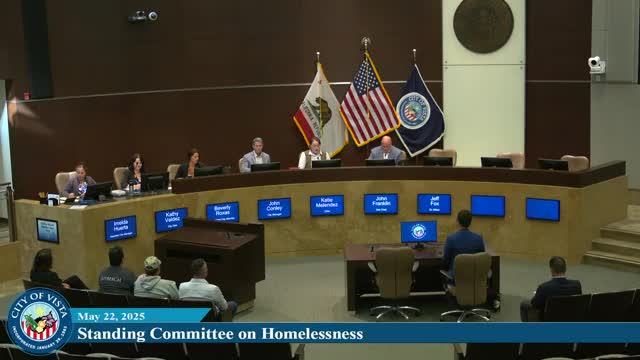 City of Vista secures $2.6M grant for homeless outreach and housing services