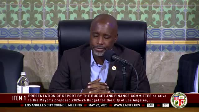 Los Angeles Budget Committee approves revised budget protecting essential city services