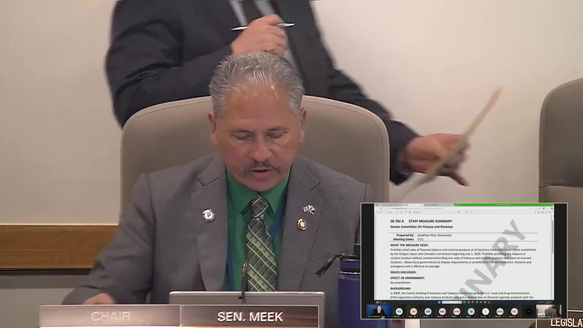 Committee adopts amendment to SB 143 altering unemployment tax transfers, advances bill to the floor