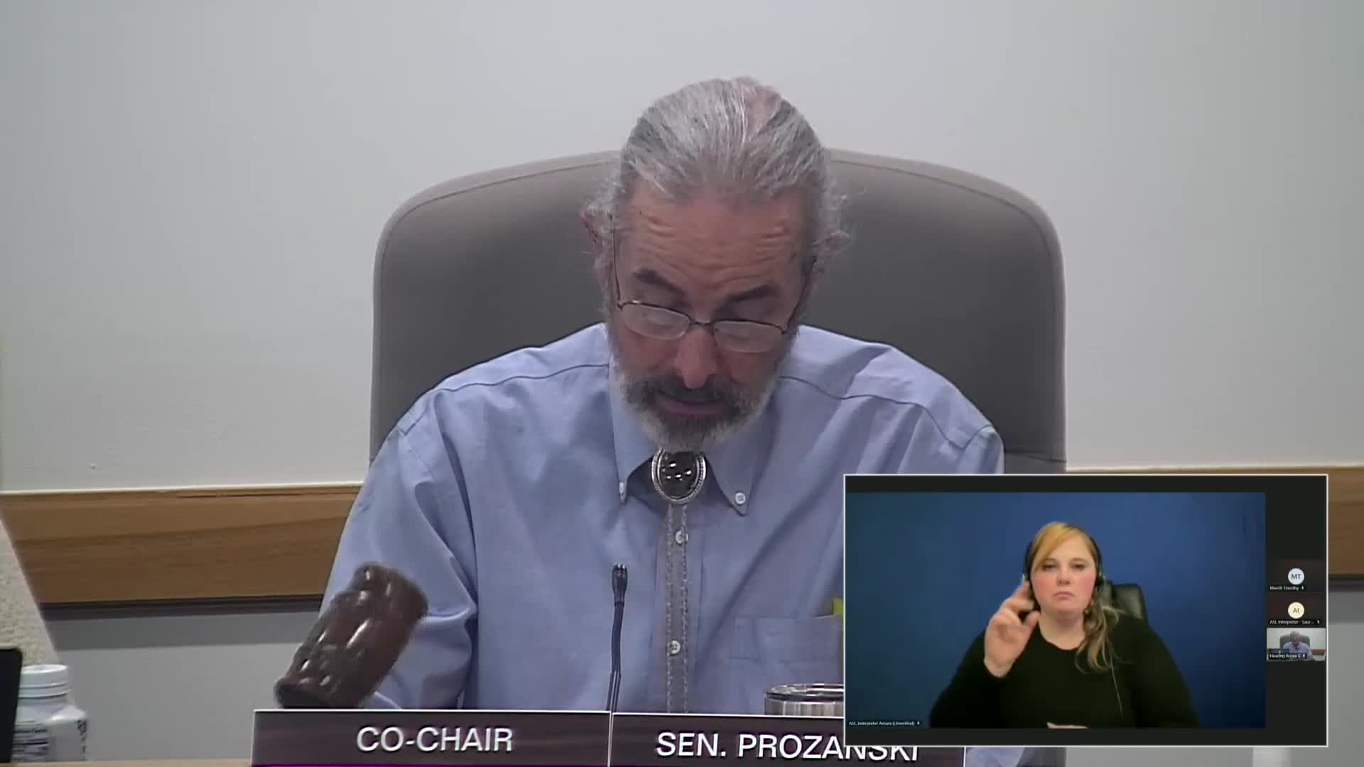 Panel adopts dash-6 to House Bill 3,069, centralizing grant process and setting deflection formula; bill sent to Ways and Means