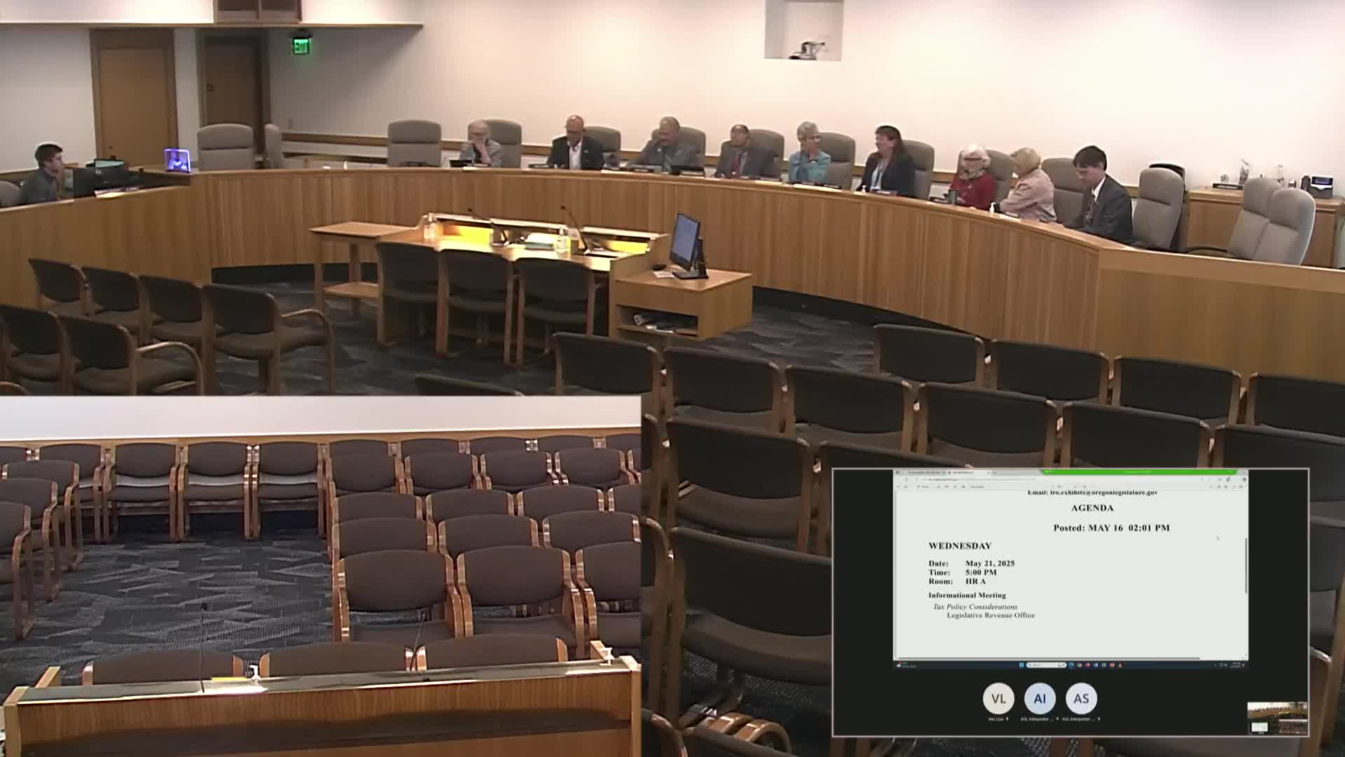 Joint committee reviews tax-expenditure extensions; earned-income credit expansion would add $60 million to baseline