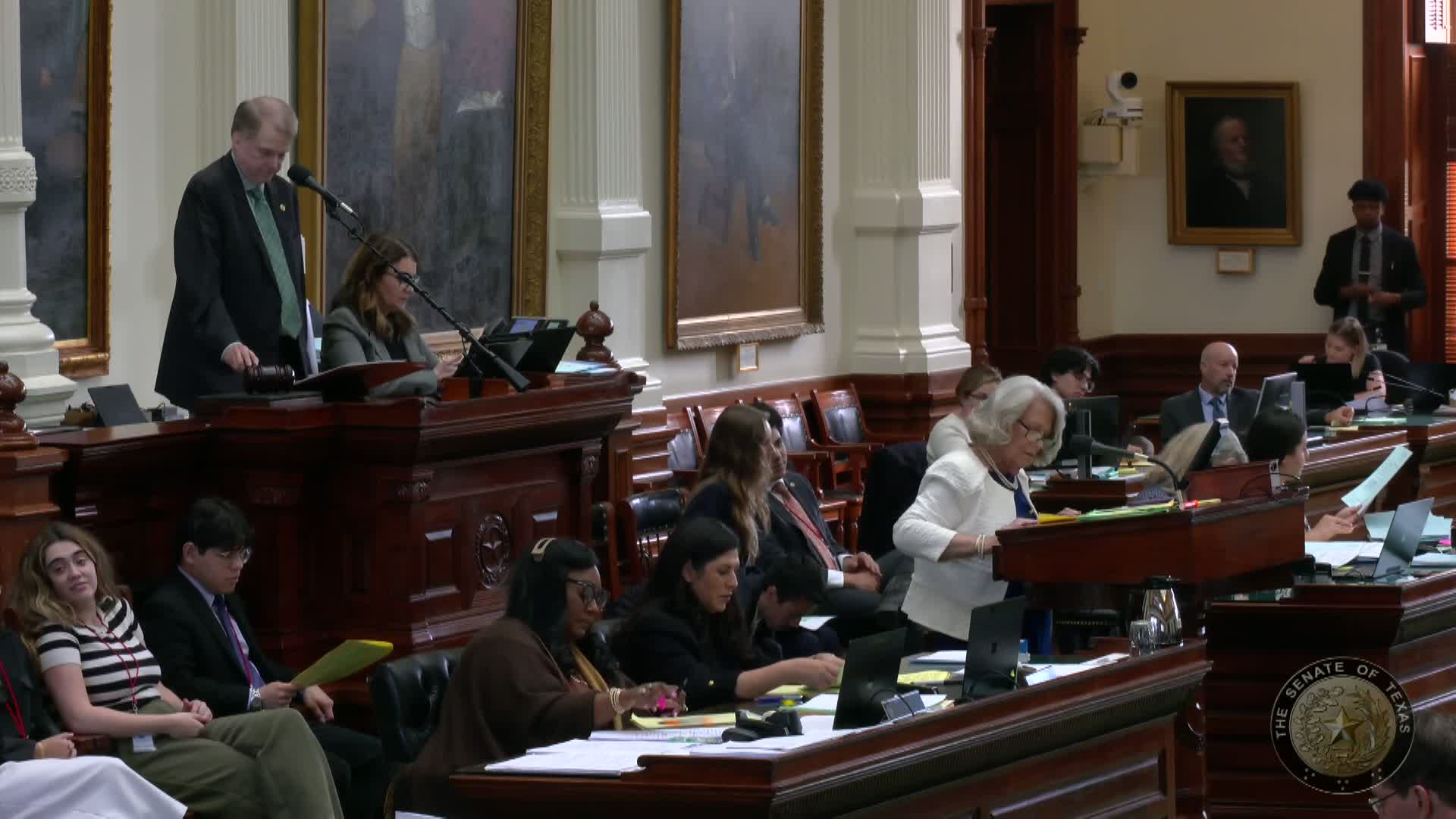 Senate approves tax exemption for border security infrastructure; constitutional amendment resolution clears