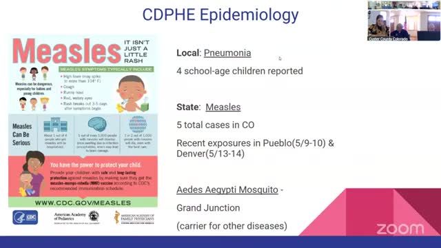 Custer County monitors pneumonia outbreak amid rising measles concerns and mosquito threats