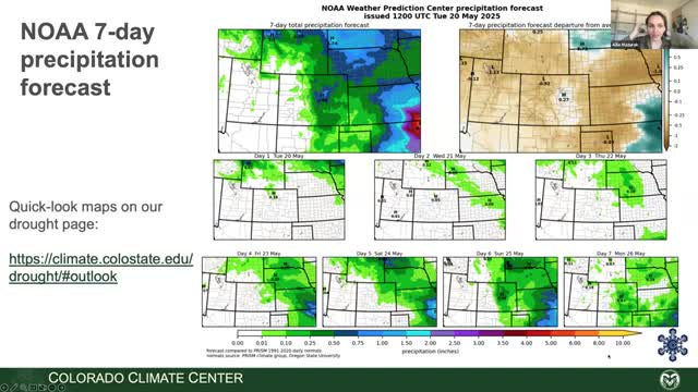 Meteorologist forecasts thunderstorms and summer heat for Colorado